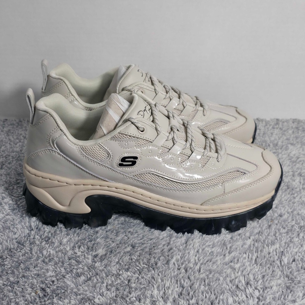 Skechers Doja Lite Shine Sneakers Shoe Womens 10 Shine Off White 177941.OFWT NEW - Picture 7 of 14